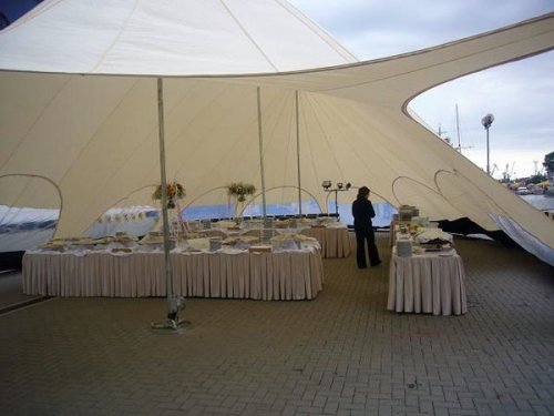 Palapinės ir paviljonai