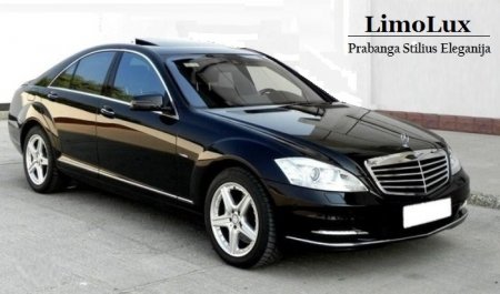 Mercedes - Benz S klasės automobilių nuoma