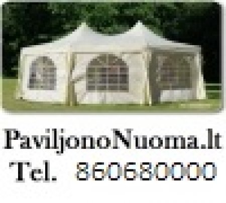 Išskirtinių paviljonų nuoma Jūsų šventei!