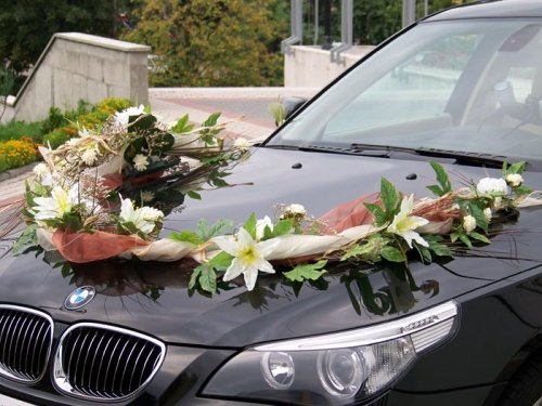 Automobilių, salės, bažnyčios puošimas ir dekoracijos