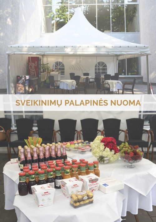 Palapinės ir paviljonai