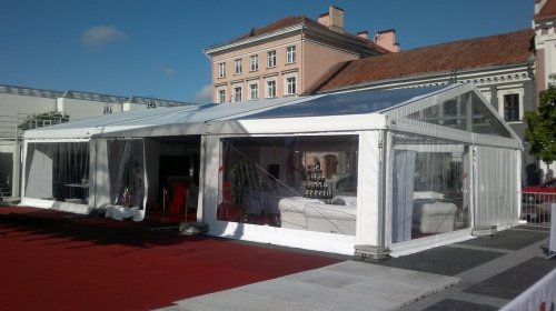 Palapinės ir paviljonai