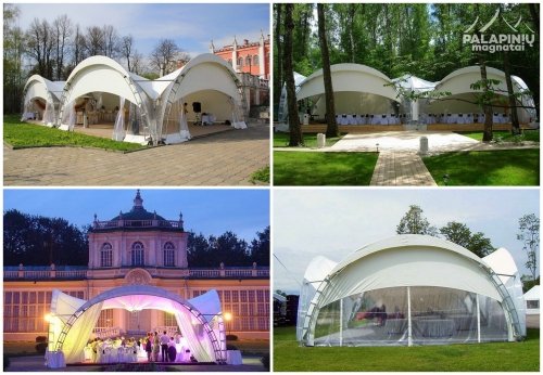 Palapinės ir paviljonai