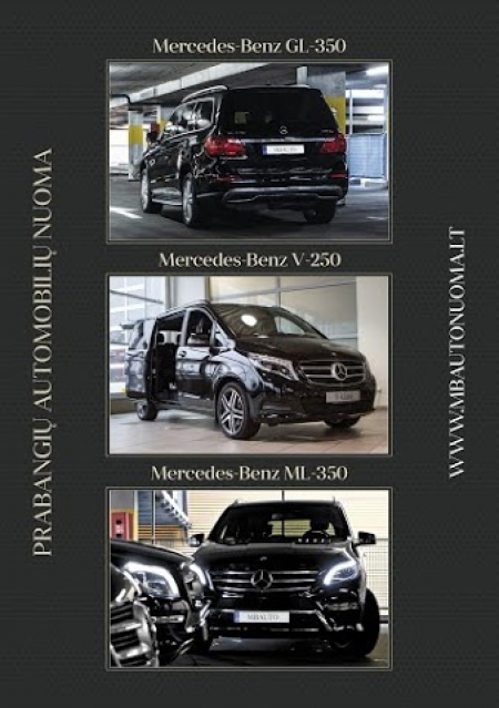 Mercedes- Benz automobilių nuoma