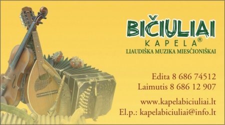 Kapela BIČIULIAI-gyvai,liaudiškai,retro!