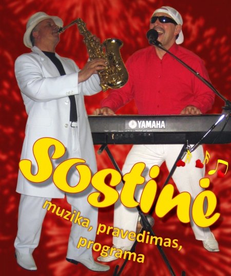 Pramoginės muzikos grupė SOSTINĖ 
+370 686 88992