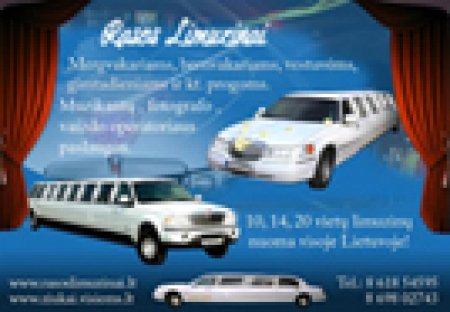 Limuzinų nuoma 10-14-22 vietų visoje Lietuvoje www.rasoslimuzinai