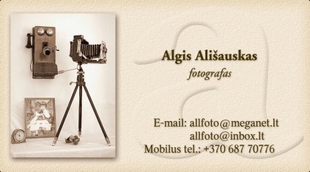 Profesionalus darbas, gera nuotaika, gražiausios Jūsų nuotraukos.