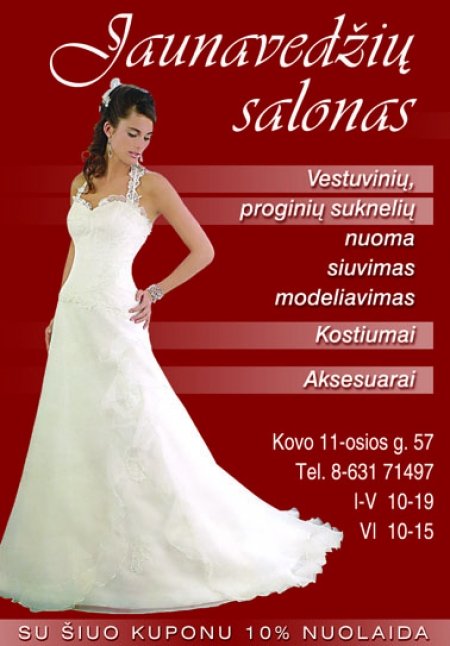 vestuvinių, proginių rūbų pardavimas, taisymas. Nedidelės kainos