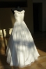 Šilkinė vienetinė dizainerio kurta vestuvinė suknelė