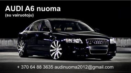 Audi A6 LONG nuoma