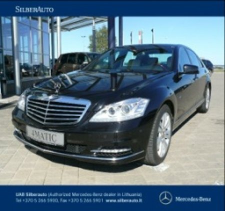 Mercedes-Benz S automobilio nuoma su vairuotoju