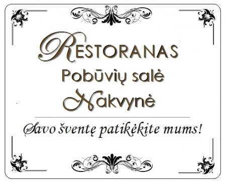 Užsisakius mūsų paslaugas, nakvynė jaunavedžiams – dovana!