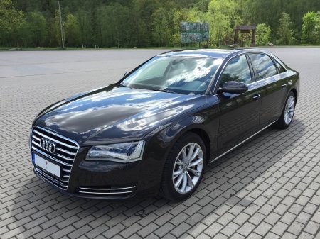 Prabangus AUDI A8 LONG (2013 m. naujas modelis!!!)