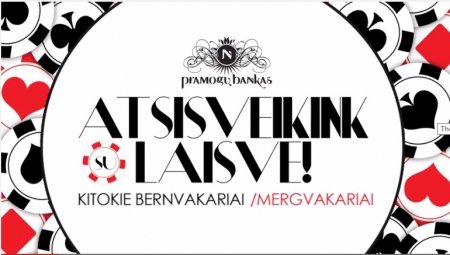 Atsisveikink su laisve kitaip Nesė Pramogų Banke.