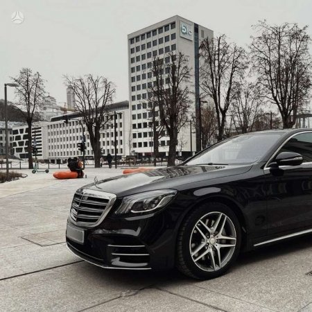 Vip Mersedes Benz S350 Amg Long nuoma Jūsų šventei
