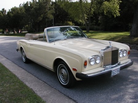 Rolls royce cabriolet nuoma