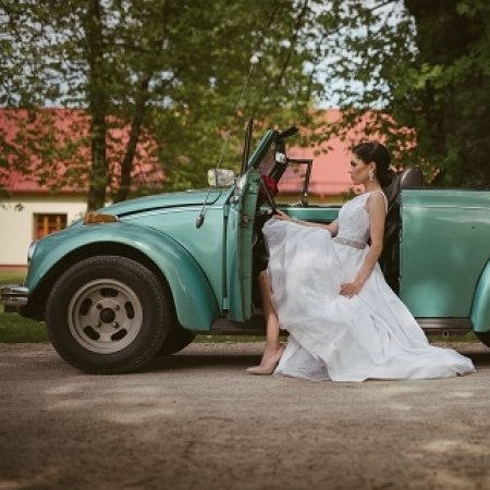 Istorinio automobilio 1970 metų VW Beetle Cabrio nuoma
