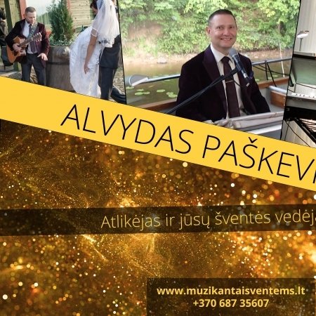 Gyvai dainuojantis vestuvių ir kitų renginių vedėjas!