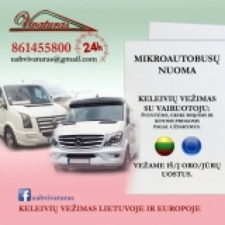 Mikroautobusų nuoma Jūsų VESTUVĖMS!