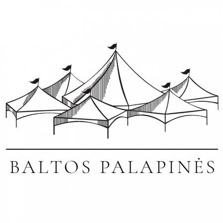 Baltos palapinės vestuvėms