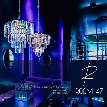 ROOM47 – išskirtinė, itin prabangi laisvalaikio erdvė Panevėžyje!