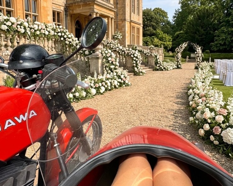 Retro jawa motociko nuoma jūsų šventei