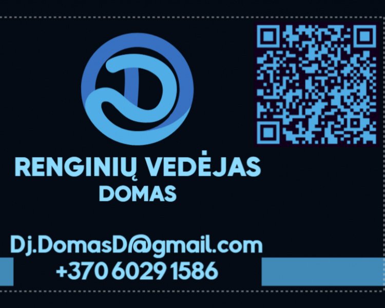 Vedėjas, DJ ir pagalba organizuojant jūsų šventę