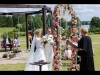 K&A wedding ceremony at villa Pas Sestoka Moletai Lithuania